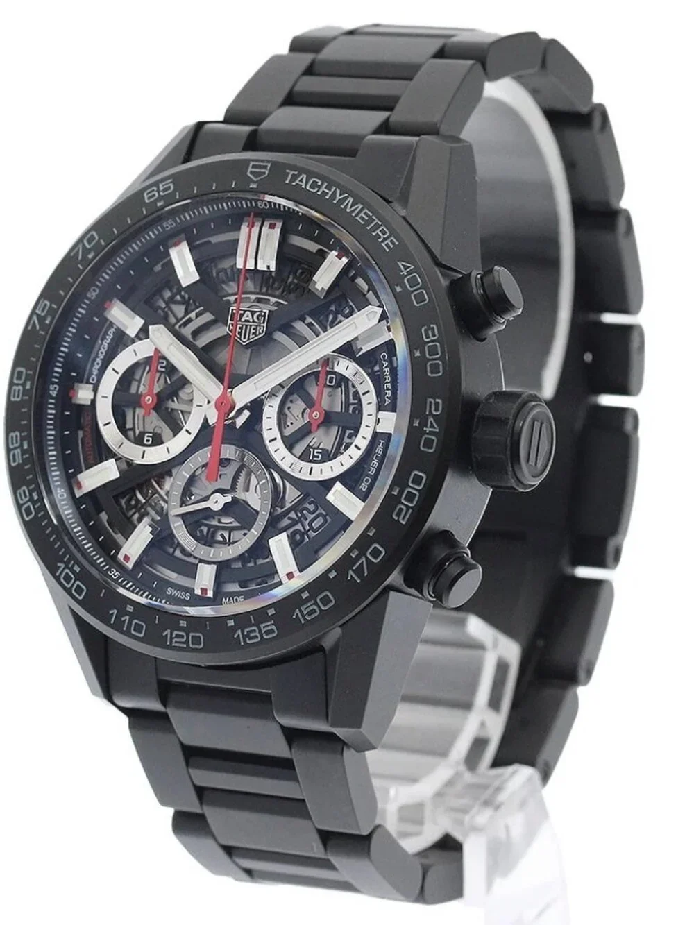 TAG HEUER Carrera Caliber Heuer 02 CBG2090.BH0661 Chrono AT Men's Watch - Picture 3 of 7